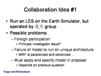 Collaboration Idea #1