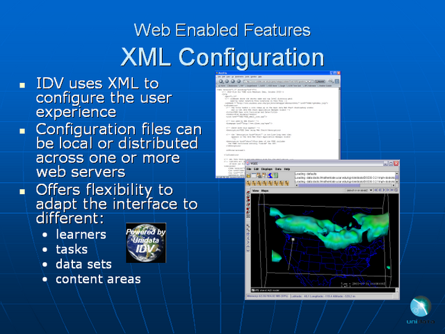 Web Enabled Features XML Configuration