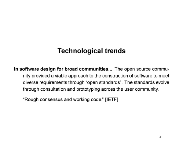 Technological trends