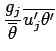 $\displaystyle \frac{g_{j}}{\overline{\theta}}
\overline{u^{\prime}_{j} \theta^{\prime}}$