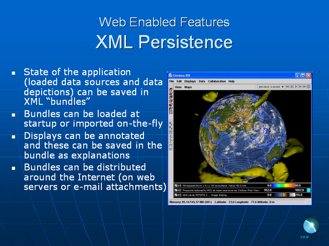 Web Enabled Features XML Persistence