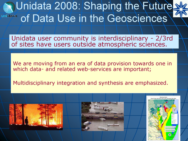 Unidata 2008: Shaping the Future of Data Use in the Geosciences