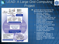 LEAD: A Large Grid Computing Project